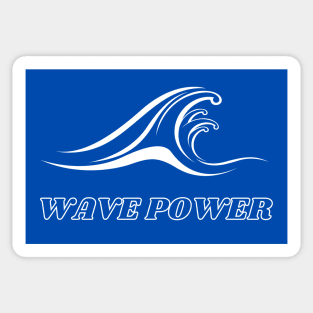 Wave Power Sticker